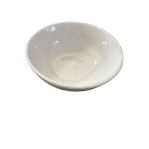 Salt/Spice Cellar 3” Gibson WHITE ELEMENTS Ceramic Spice Dish Dinnerware